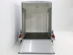 Debon Kofferanhänger Cargo Höhe 190 cm 1,3t, Alu, Polybug, Tür, grau – Image 6