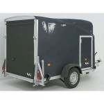 Debon Kofferanhänger Cargo 1300 Vollpoly 150 x 290 cm Höhe 160 cm