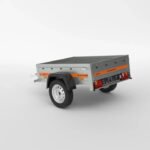 Temared PKW-Anhänger ECO 1510, 147 x 106 cm, zGG 750 kg – Image 2